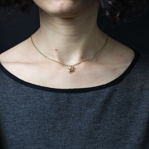 Pendentif Pendentif breloque or jaune canard 58 Facettes CVP182