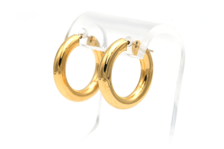 Moderne gule gull creoler 