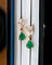 Boucles d'oreilles Boucles d'Oreilles Diamants Emeraudes 58 Facettes C1907
