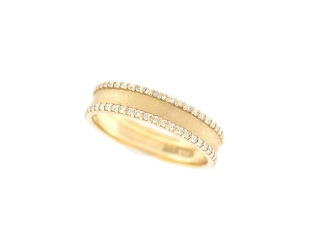Bague 52 bague MAUBOUSSIN la vie parisienne en or diamants 58 Facettes 259045