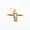 Pendentif Croix  or jaune 58 Facettes