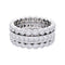Bague 52 Bague Cartier, platine, diamants. 58 Facettes 33139