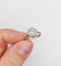 Bague 49 Bague marguerite art deco Platine et 0,65 carats diamant (circa 1940) cible 58 Facettes A06164