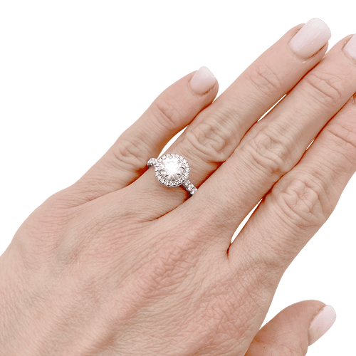 Bague 52 Bague Cartier "Destinée" en  platine, diamant 1.06 carat. 58 Facettes 34413