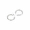 Boucles d'oreilles BOUCLES D'OREILLES CRÉOLES OR BLANC 58 Facettes BO/230118