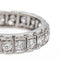 Bague 52 Bague Alliance Or blanc Diamant 58 Facettes 2961026CN