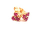 Boucles d'oreilles Boucles d'oreilles or jaune et rubis 58 Facettes