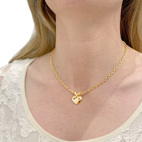 Collier Collier Chaumet, "Coeur Liens", or jaune. 58 Facettes 35279