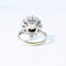 Bague 53 Bague marguerite vintage or blanc et diamants 58 Facettes 240 200