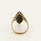 Bague 56,5 Bague ancienne en Or jaune, argent et diamants 58 Facettes ENG10890