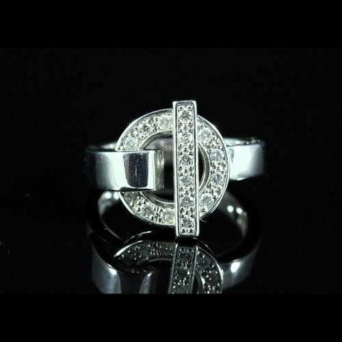 Bague 53 Bague diamants design contemporain 58 Facettes A1127