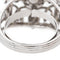 Bague 55 Bague Cocktail Or blanc Perle, Diamant 58 Facettes 3148552CN
