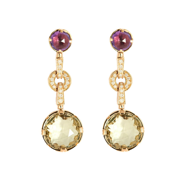 Boucles d'oreilles BULGARI - Boucles d'oreilles Parentesi 58 Facettes 107