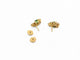 Boucles d'oreilles boucles d'oreilles en or jaune 18k serties emeraudes & 12 diamants 1ct s 58 Facettes 271351