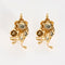 Boucles d'oreilles Boucles d'oreilles provencales or jaune et diamants 58 Facettes LF24