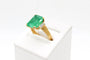 Bague Bague or jaune émeraude 58 Facettes 240204