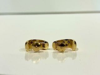 Boucles d'oreilles PAIRE DE CREOLES DIAMANTS 58 Facettes 38800123