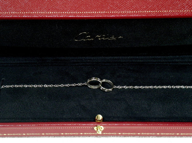 Bracelet Cartier - Bracelet Love en or gris 58 Facettes