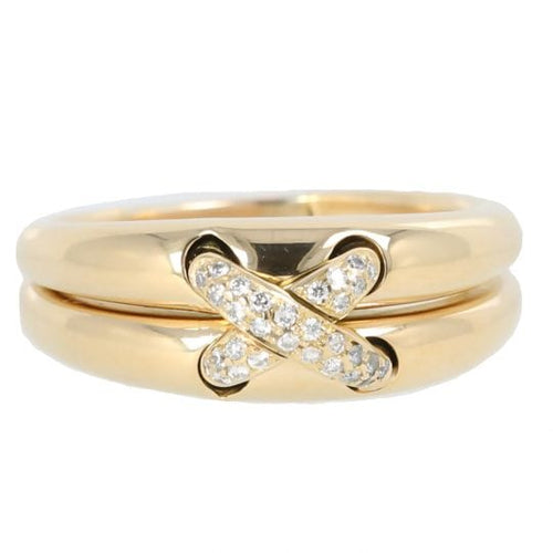 Bague 64 Bague 'Liens' 58 Facettes 2911