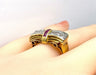 Bague 53 Bague Tank en or jaune 18 carats et diamants, vers 1930/1940 58 Facettes AB465