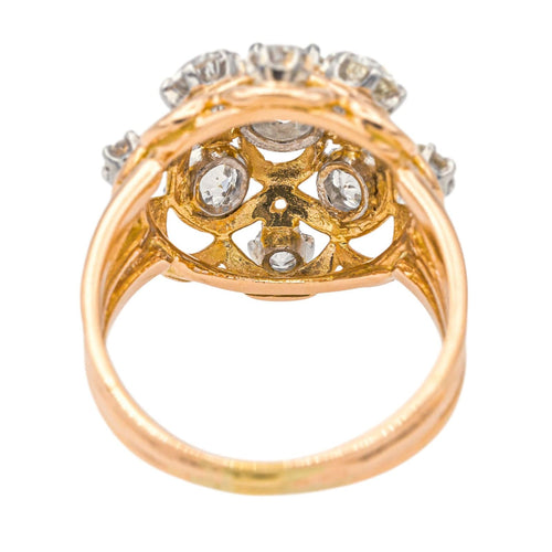 Bague 53.5 Bague Or rose Diamant 58 Facettes 4061323CN