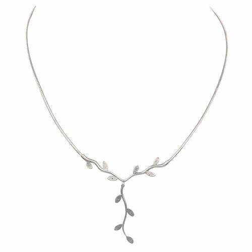 Collier Collier Négligé Or blanc Diamant 58 Facettes 4087022RV