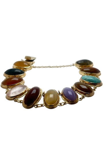 Bracelet Bracelet Pierres Fines Multicolores – Or jaune 18K – 35.2g 58 Facettes