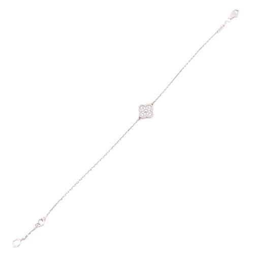 Bracelet Bracelet Van Cleef & Arpels, "Sweet Alhambra", or blanc, diamants. 58 Facettes 34943