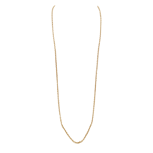 Collier Sautoir en or jaune. 58 Facettes 35113