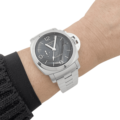 Montre Montre Panerai "Luminor GMT" acier. 58 Facettes 34203