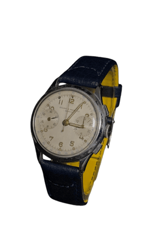 Montre BAUME & MERCIER – Réf. 902 – Montre chronographe mécanique – Calibre Landeron 48 – Vintage 58 Facettes