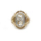 Bague 53 Bague - Or jaune et diamants rose cut 58 Facettes 1022