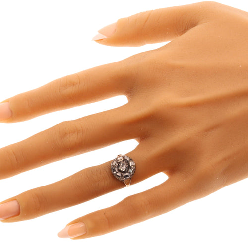 Bague 49 Brillance de taille table : une bague en diamant rare datant d'environ 1600 58 Facettes 25296-0103