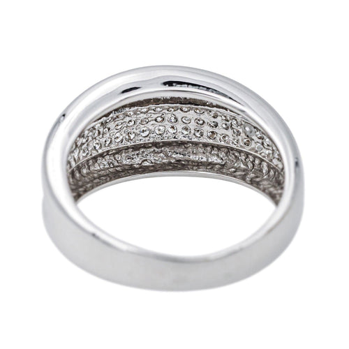 Bague 54 Bague  Or blanc Diamant 58 Facettes 4195885RV