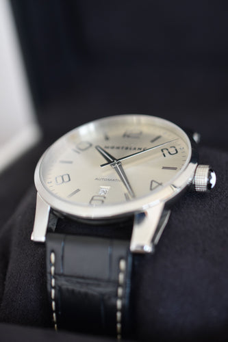 Montre MONTBLANC - Montre homme TimeWalker 2009 automatique, réf. 9675, full set exceptionnel 58 Facettes MON-100