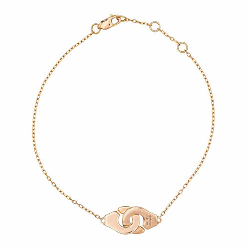 Bracelet Dinh Van Bracelet Menottes Or rose 58 Facettes 3946313RV