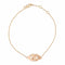 Bracelet Dinh Van Bracelet Menottes Or rose 58 Facettes 3946313RV