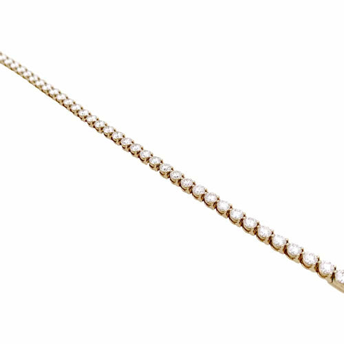 Armbånd linje Cartier, gult guld og diamanter. 