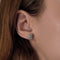 Boucles d'oreilles Boucles d'oreilles en or blanc et diamants 58 Facettes