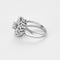 Bague 53 Bague en or blanc et diamants 58 Facettes B250436
