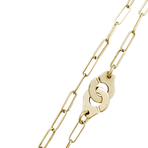 Pulsera Dinh Van, "Menottes", oro amarillo. 