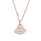 Collier BULGARI – Collier Diva’s Dream Or Rose Diamant 58 Facettes LO876648