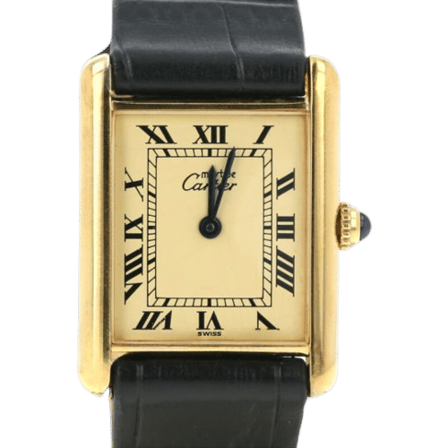 Montre Cartier Montre Tank Vermeil 58 Facettes MT43315