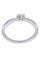 Bague 50 Bague solitaire or blanc diamant 58 Facettes 094281