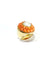Bague 50.5 Bague perles de corail et perle centrale en or jaune 18 carats 58 Facettes
