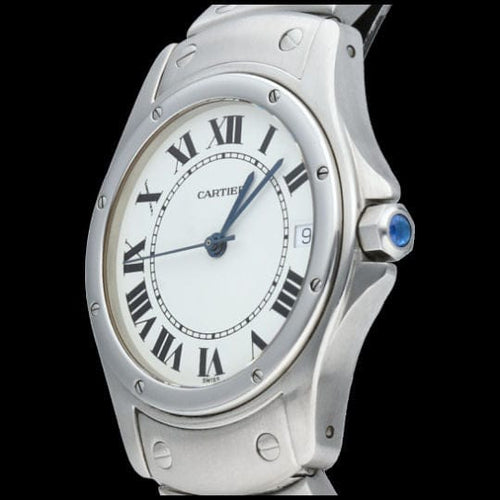 Montre Cartier Montre Santos Ronde 58 Facettes MT44439