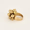 Bague 50.5 Bague en or jaune et perles d'or 58 Facettes CHAL0200