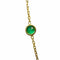 Collier Collier or jaune 18K et emeraude 2 ct 58 Facettes 00059301