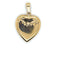 Pendentif Pendentif Porte-Photo Coeur or jaune 58 Facettes