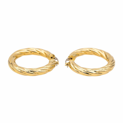 Boucles d'oreilles Boucles d'oreilles Créoles Or jaune 58 Facettes 3900472CN